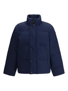 Canada Goose: Синий пуховик 