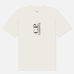 C.P. Company: Белая футболка 