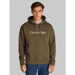 CALVIN KLEIN: Коричневая толстовка 