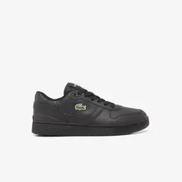 LACOSTE: Чёрные кеды 