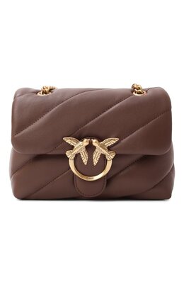 Pinko: Коричневая сумка  Love Puff