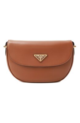Prada: Коричневая сумка 