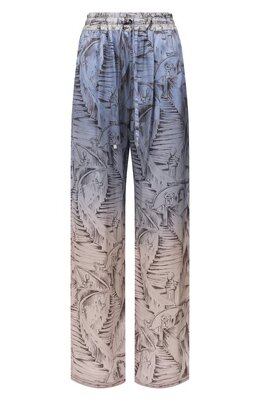 Kiton: Атласные брюки 