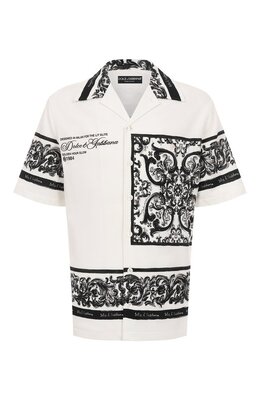 Dolce & Gabbana: Хлопковая рубашка 