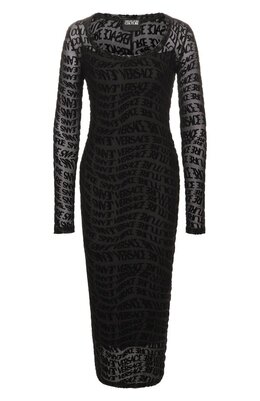 Versace Jeans Couture: Чёрное платье 