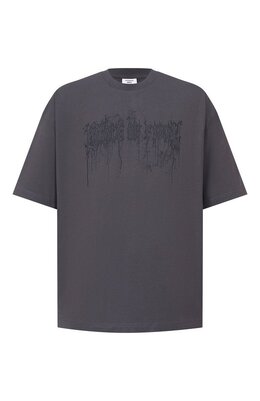 VETEMENTS: Хлопковая футболка 