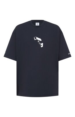 VETEMENTS: Хлопковая футболка 
