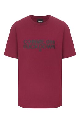 Comme des Fuckdown: Хлопковая футболка 
