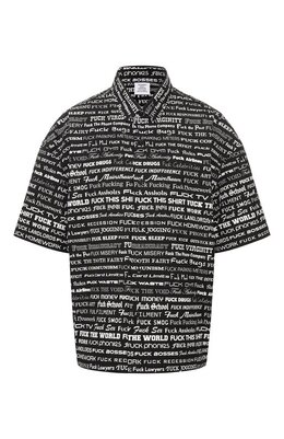 VETEMENTS: Хлопковая рубашка 