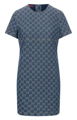 Gucci: Джинсовое платье 