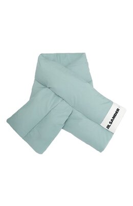 Jil Sander: Голубой шарф 