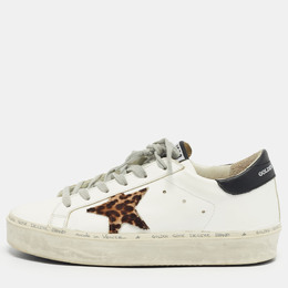 Golden Goose: Белые кроссовки  Hi Star