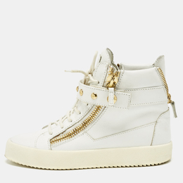 Giuseppe Zanotti: Белые кроссовки  Coby