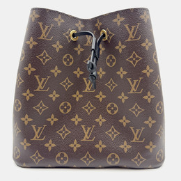 Louis Vuitton: Коричневая сумка 