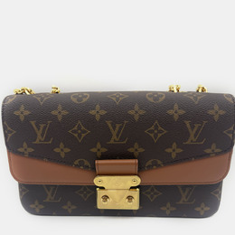 Louis Vuitton: Коричневая сумка 
