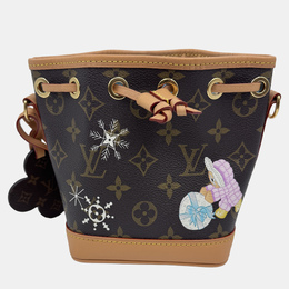 Louis Vuitton: Коричневая сумка 