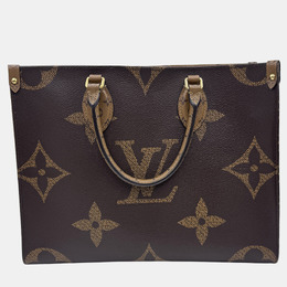 Louis Vuitton: Коричневая сумка 