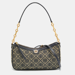 Tory Burch: Синяя сумка 