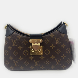 Louis Vuitton: Коричневая сумка 