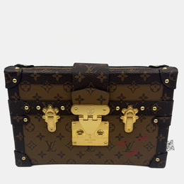 Louis Vuitton: Коричневая сумка 