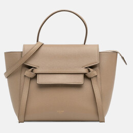 Celine: Коричневая поясная сумка 