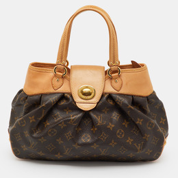Louis Vuitton: Коричневая сумка 