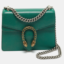 Gucci: Зелёная сумка  Dionysus