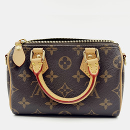 Louis Vuitton: Коричневая сумка  Speedy