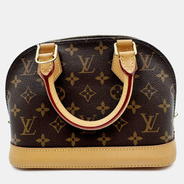 Louis Vuitton: Коричневі сумки  Alma BB