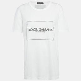 Dolce & Gabbana: Белая футболка  T