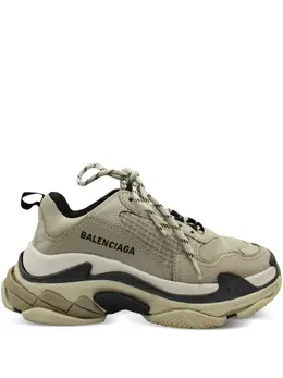 Balenciaga Pre-Owned: Бежевые кроссовки 