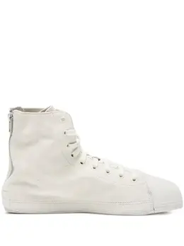 Y-3: Белые кроссовки 