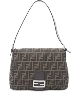 Fendi Pre-Owned: Тёмная сумка 