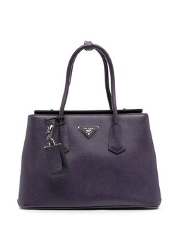 Prada Pre-Owned: Фиолетовая сумка 