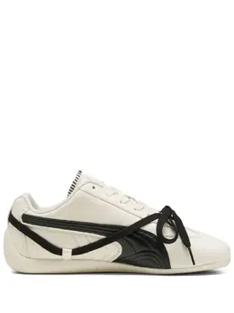 PUMA: Белые кроссовки  Speedcat