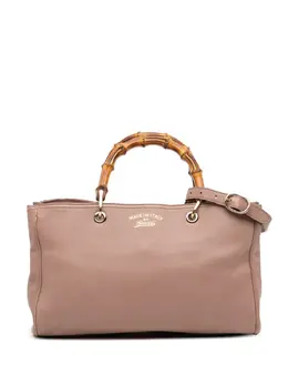 Gucci Pre-Owned: Розовая сумка-шоппер 