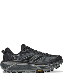 HOKA: Чёрные кроссовки 