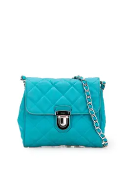 Prada Pre-Owned: Голубая сумка через плечо 