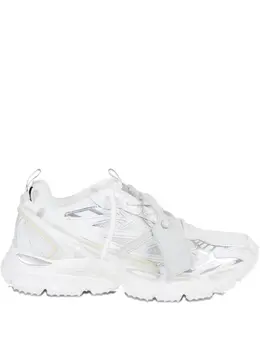 Off-White: Белые кроссовки 