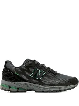New Balance: Чёрные кроссовки 