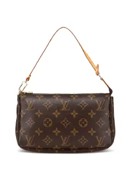Louis Vuitton Pre-Owned: Коричневая сумка 