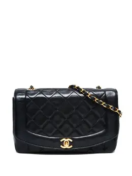 CHANEL Pre-Owned: Чёрная сумка 