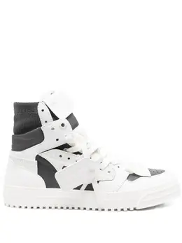 Off-White: Белые кроссовки 