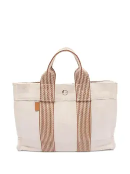 Hermès Pre-Owned: Бежевая сумка-шоппер 