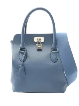 Hermès Pre-Owned: Голубая сумка 