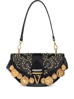Versace: Чёрная сумка  Virtus