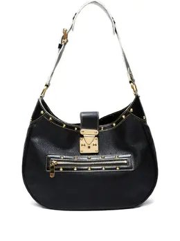 Louis Vuitton Pre-Owned: Чёрная сумка 