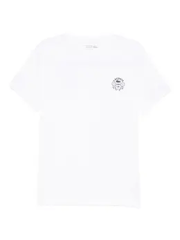 Lacoste: Белая футболка 