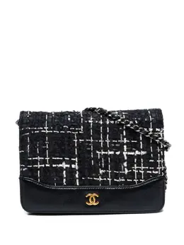 CHANEL Pre-Owned: Чёрная сумка 