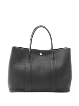 Hermès Pre-Owned: Чёрная сумка-шоппер 